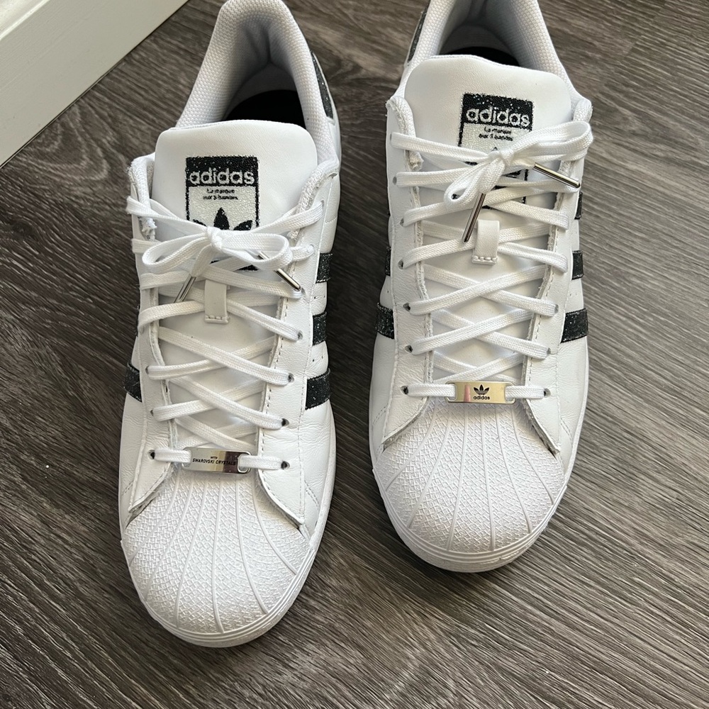 Adidas Superstar Swarovski Shellhead Sneakers Mens 12